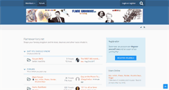 Desktop Screenshot of flamewarriors.net